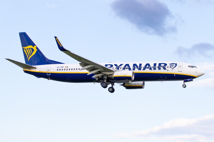 Ryanair second biggest airline in Europe
